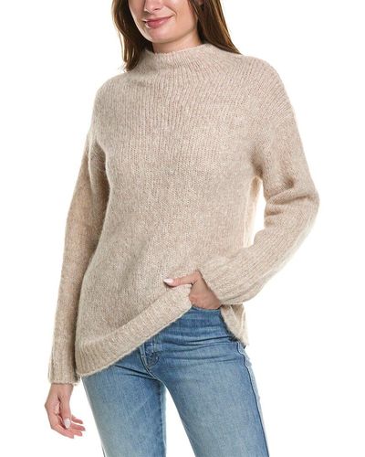 Sweaty Betty Brushed Boucle Alpaca & Mohair-blend - Natural