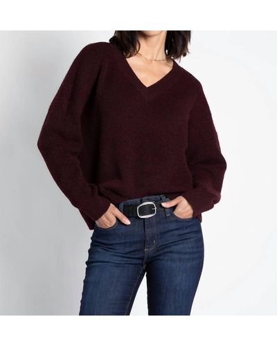 Thread & Supply Maria Sweater - Red