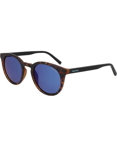 Nautica Round Sunglasses - Blue