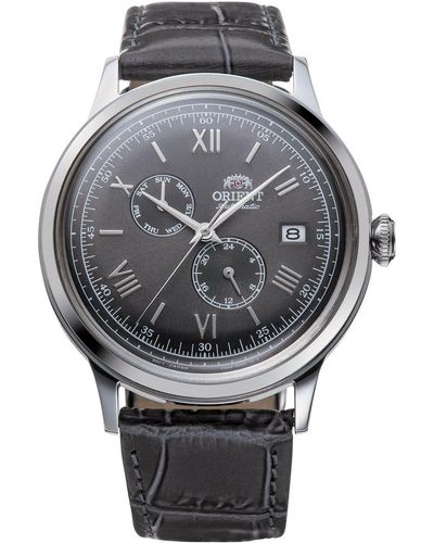 Orient Ra-ak0704n10b Classic Bambino V8 41mm Manual-wind Watch - Gray