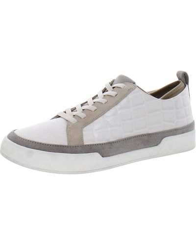 Naturalizer Leather Lifestyle Slip-on Sneakers - White