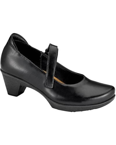 Naot Muse Mary Jane Shoes - Black
