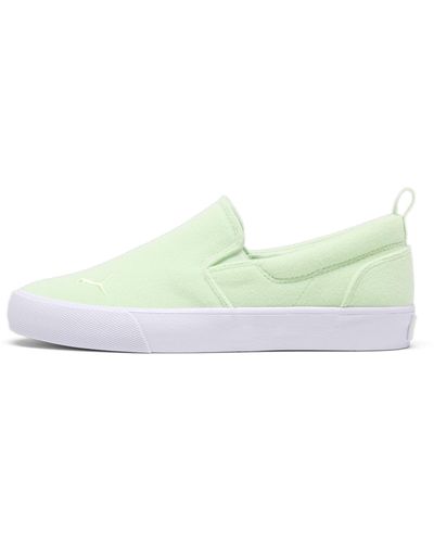 PUMA Bari Terry Slip-on Comfort Shoes - Green