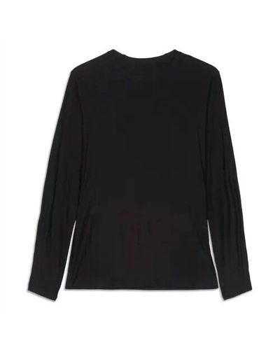 lululemon Fundamental Long Sleeve Shirt - Black