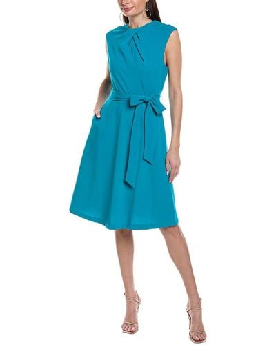 Tahari Midi Dress - Blue