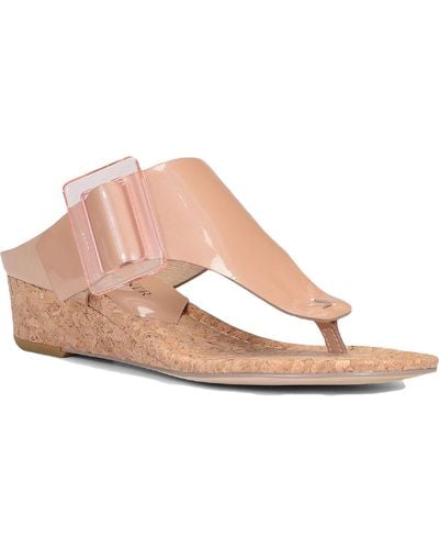 Donald J Pliner Oltina Wedge Sandals - Pink