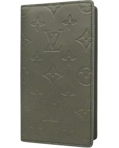 Louis Vuitton Agenda Leather Wallet (pre-owned) - Green