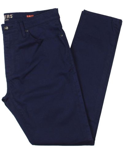 Dockers Slim Fit Jean Cut Khaki Pants - Blue