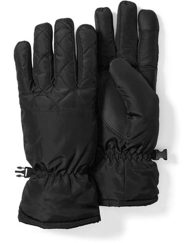 Eddie Bauer Lodgeside Gloves - Black