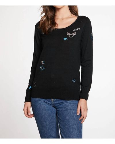 Chaser Brand Love Sweater - Black