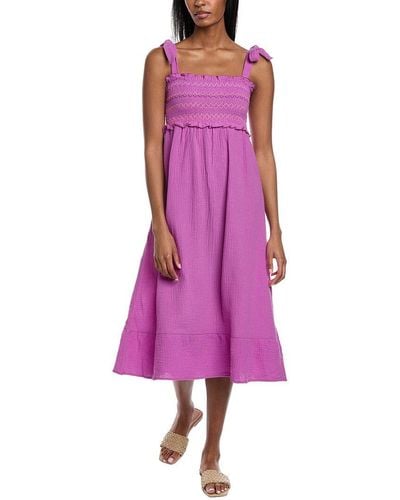 Lisa Todd Gauze Maxi Dress - Purple