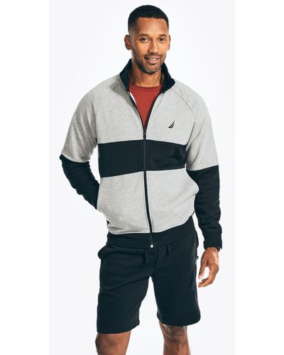 Nautica Sustainably Crafted Colorblock Full-zip Jacket - Multicolor