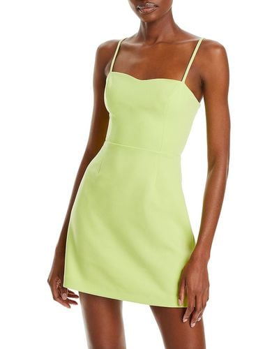 French Connection Tie-back Short Mini Dress - Green