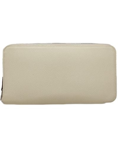 Hermès Leather Wallet (pre-owned) - Natural