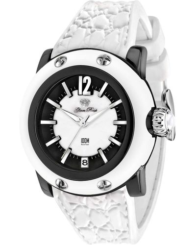 Glamrocks Jewelry Miami Beach 40mm Quartz Watch - Metallic