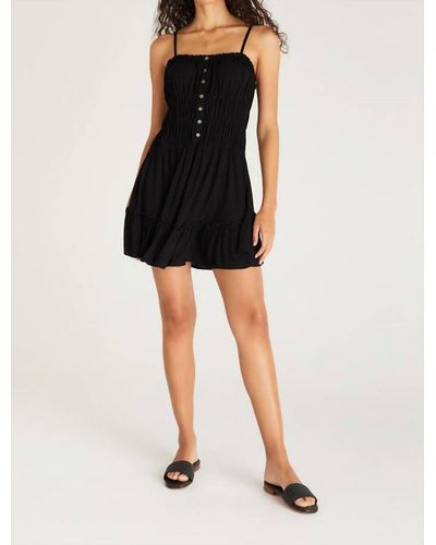 Z Supply Anabella Mini Dress - Black