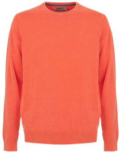 Fred Mello F Mello Cotton Sweater - Orange