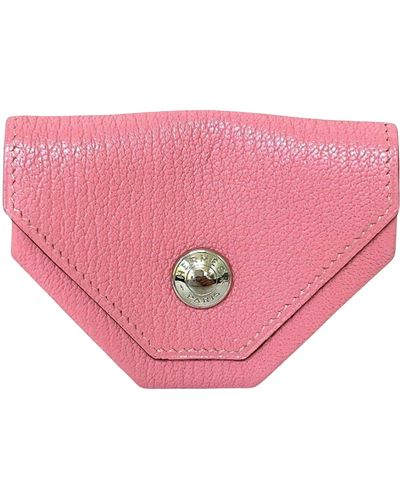 Hermès Porte-monnaie 24 Leather Wallet (pre-owned) - Pink