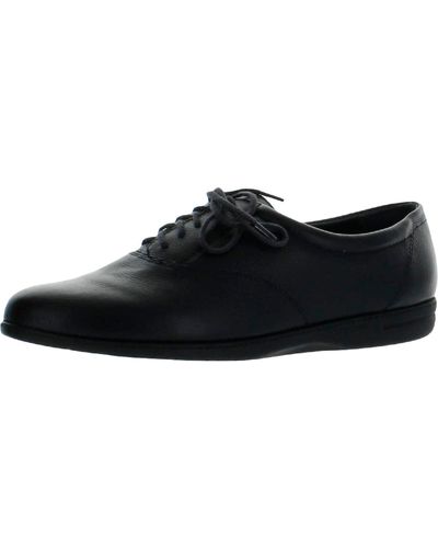 Easy Spirit Motion Lace-up Oxford Casual Shoes - Black