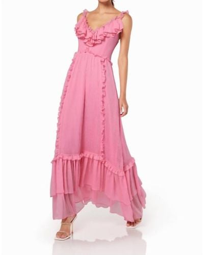 Elliatt Heritage Maxi Dress - Pink