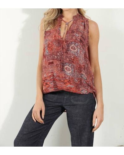 Veronica M Thompson Blouse - Red