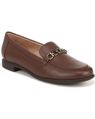 SOUL Naturalizer Lydia Faux Leather Slip-on Loafers - Brown