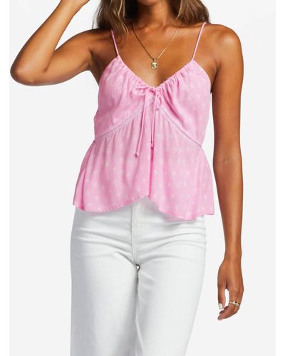 Billabong Just For You Top - Pink