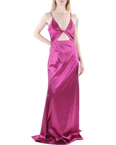 Yaura Cut Out Long Maxi Dress - Pink