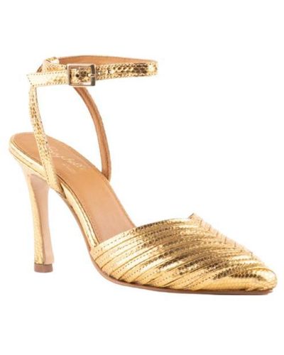 Seychelles On To The Next Heels In Gold Metallic - White