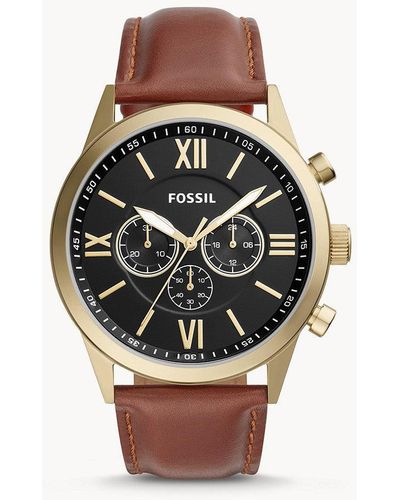 Fossil Flynn Chronograph - Brown