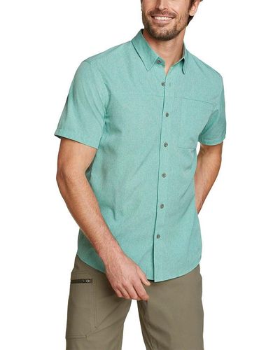 Eddie Bauer Treadway Short-sleeve Shirt - Green