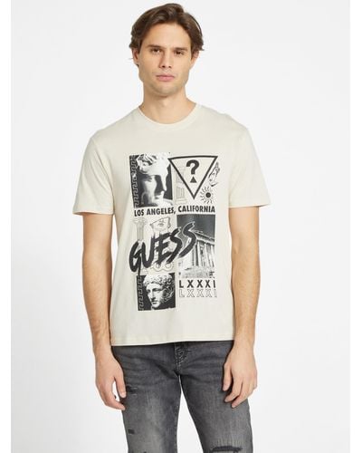 Guess Factory Adonis Graphic Tee - White
