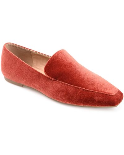 Journee Collection Tru Comfort Foam Silas Flat - Red