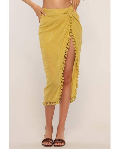 Heartloom Mirae Skirt - Yellow