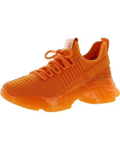 Steve Madden Maxima Sneakers Athletic And Training Shoes - Orange
