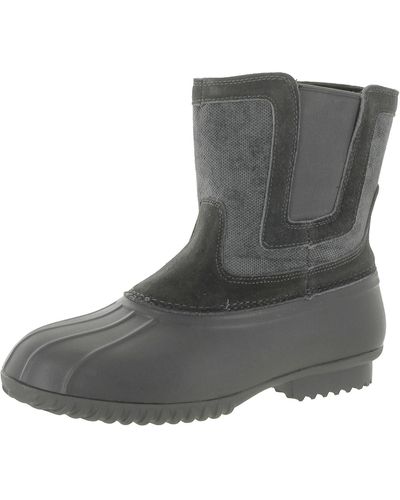 Propet Insley Suede Cold Weather Winter & Snow Boots - Gray