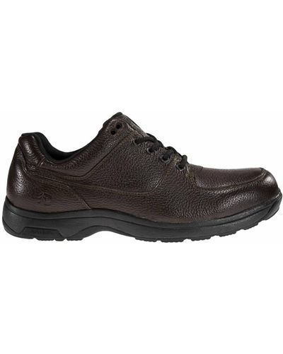 Dunham Windsor Waterproof Oxford Shoes - Medium Width - Brown