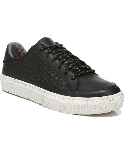 Dr. Scholls All In Renew Leather Lifestyle Casual And Fashion Sneakers - Black