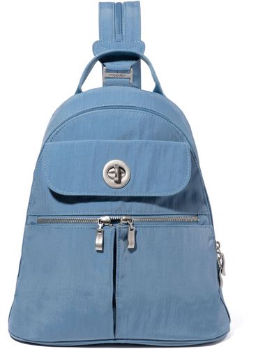 Baggallini Naples Convertible Sling Backpack - Blue
