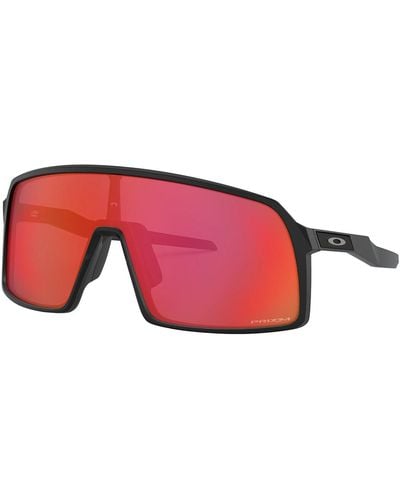 Oakley Sutro 9406-11 Prizm Trail Torch Sunglasses - Red