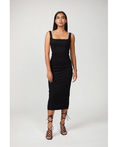 In the mood for love Diana Dress - Black