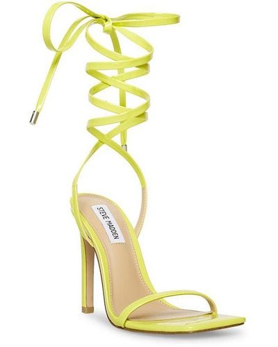 Yellow steve store madden heels