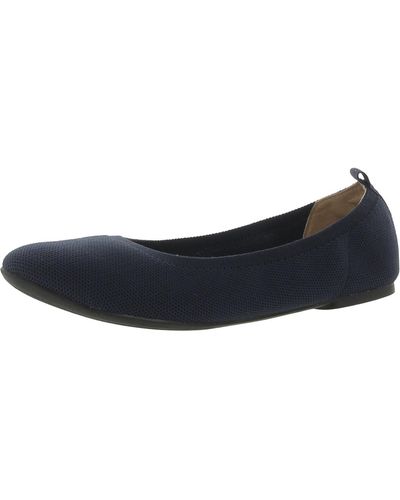 RSVP Belen Cushioned Footbed Slip-on Ballet Flats - Blue