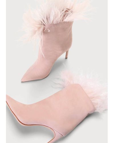 SCHUTZ SHOES Aubrey Boots - Pink
