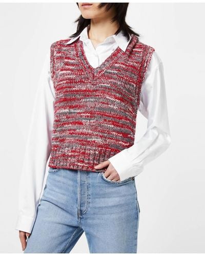 RE/DONE 60s Sweater Vest - Red