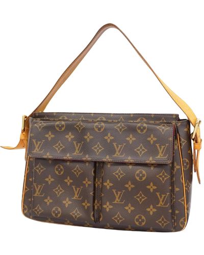 Louis Vuitton Viva Cité Canvas Shoulder Bag (pre-owned) - Brown