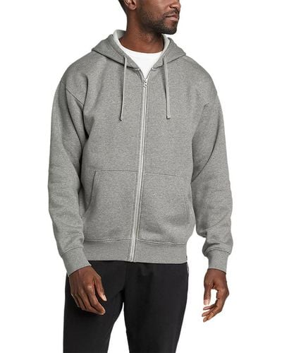 Eddie Bauer Cascade Full-zip Hooded Sweatshirt - Gray