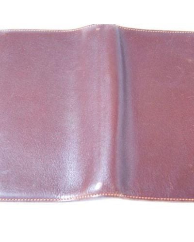 Hermès Agenda Cover Leather Wallet (pre-owned) - Purple