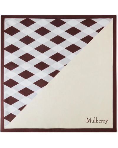 Mulberry Vichy Square - Metallic