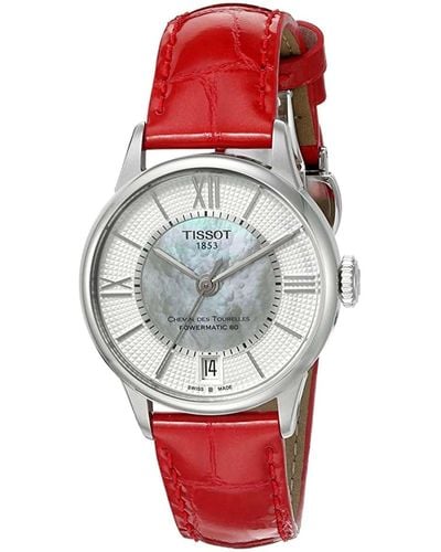 Tissot T0992071611800 T-classic 32mm Automatic Watch - Red
